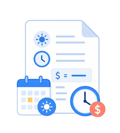 Claim and Salary Scheduling