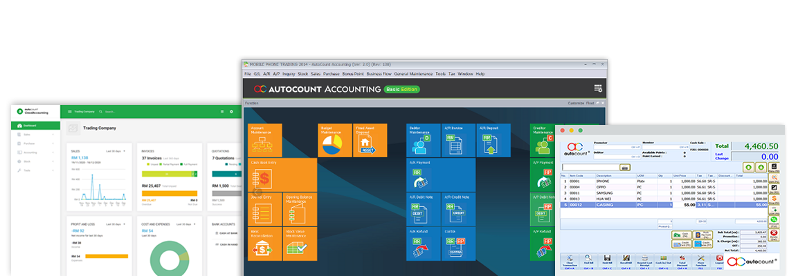 AutoCount Accounting - POS - Payroll