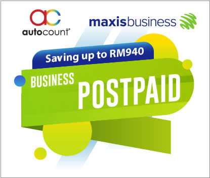 Maxis Business Postpaid with AutoCount